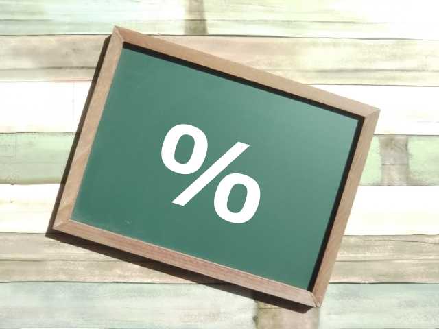％　パーセント　料率　報酬率
