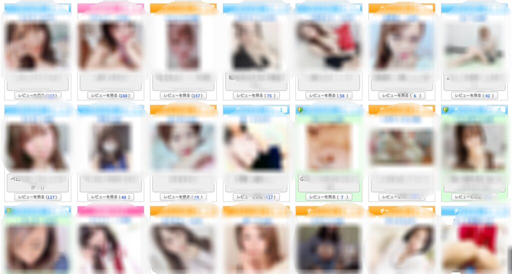 チャットレディ　プロフィール写真　サムネイル画像